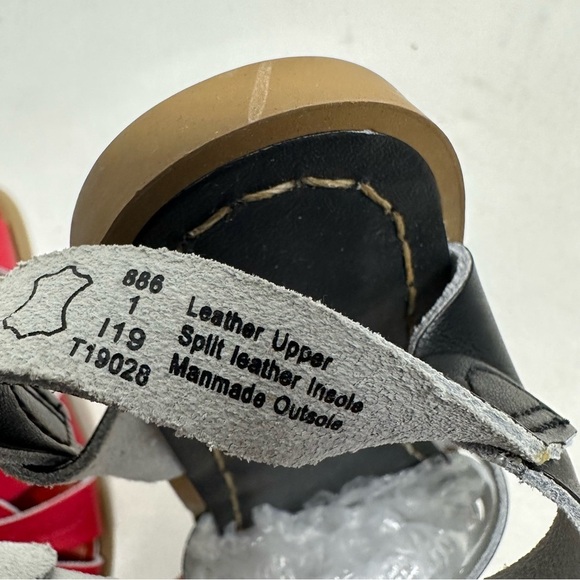 Salt water original Black Kids Sandals size 1 - Picture 6 of 9